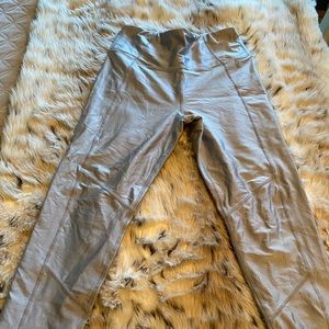 Good American silver leggings